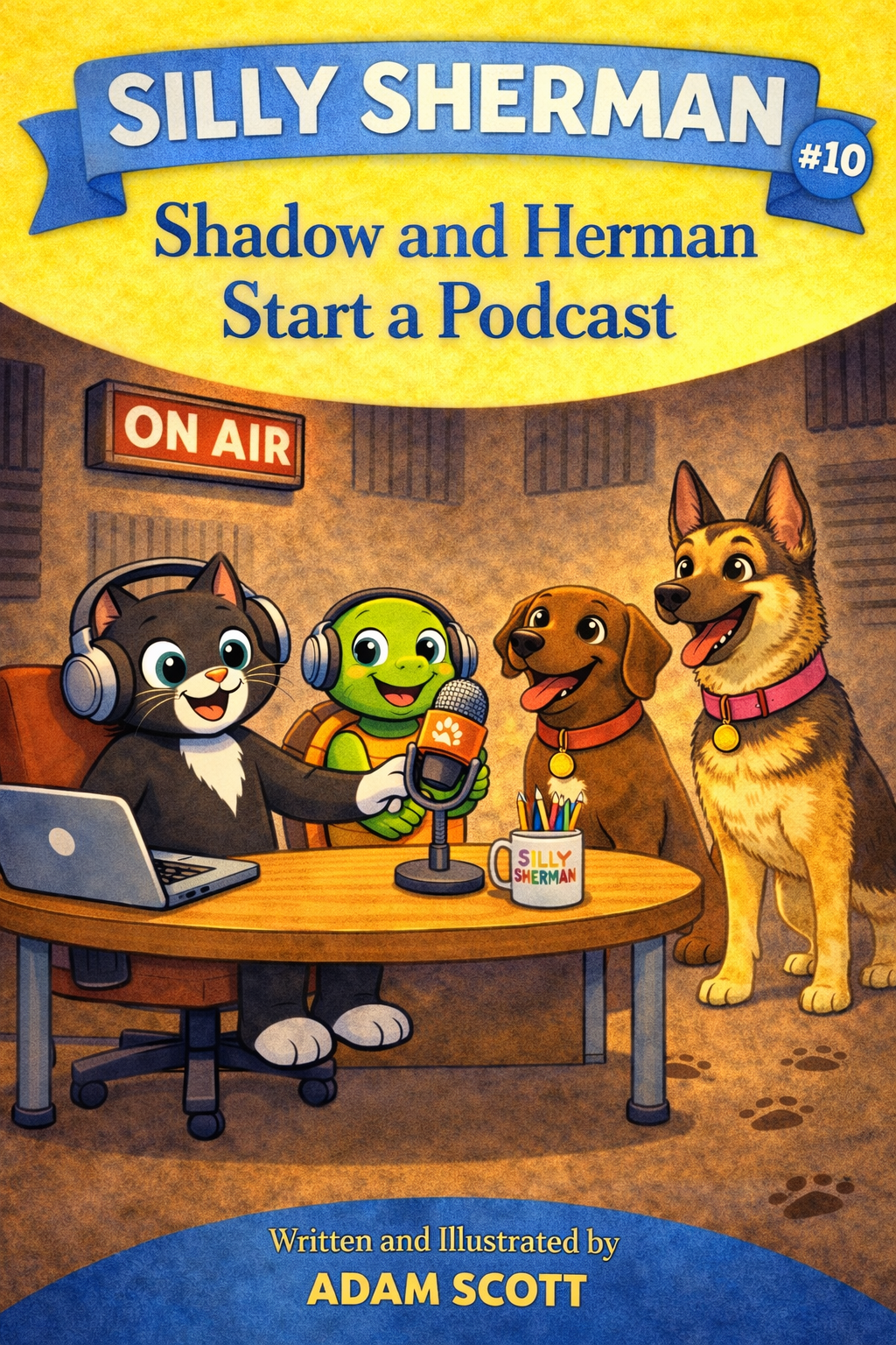 Silly Sherman: Shadow and Herman Start a Podcast